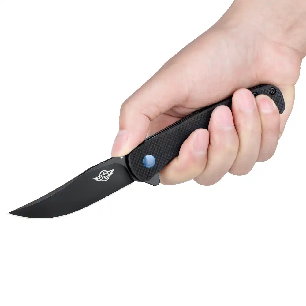 OKNIFE Chital Einhand-Taschenmesser mit Pocketclip ( 81.3 mm Klingenlänge) 