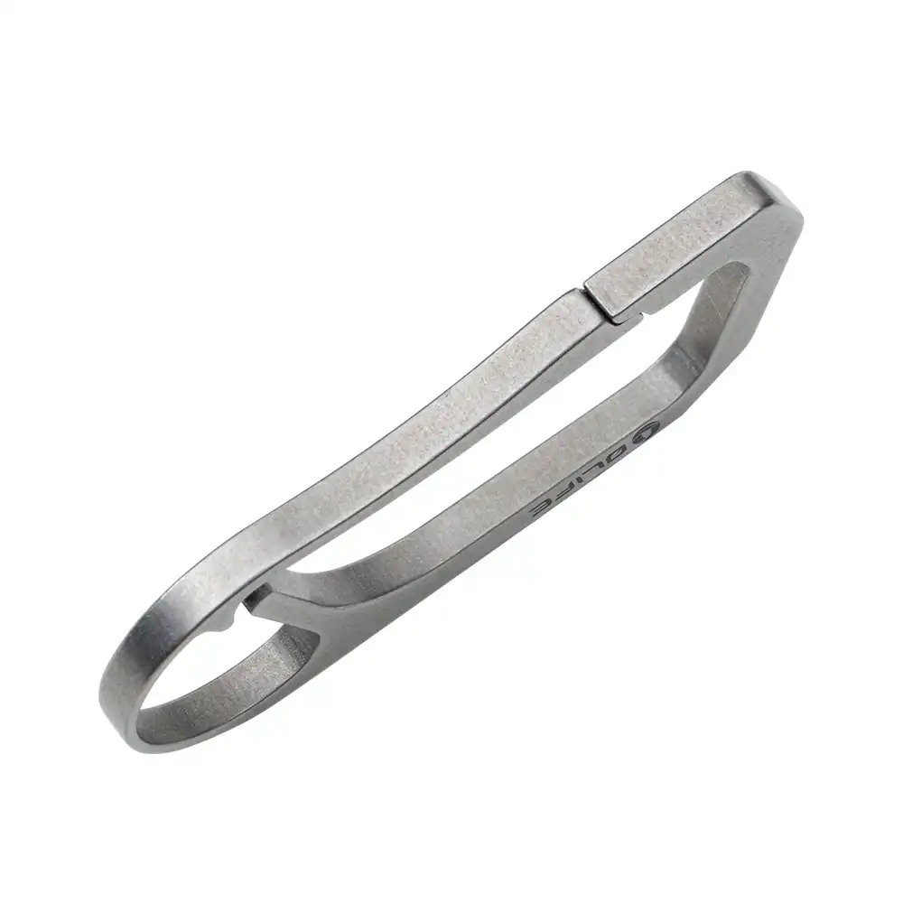 OLIFE EDC Karabiner und Schlüsselring aus Titanlegierung (OTiCB01)