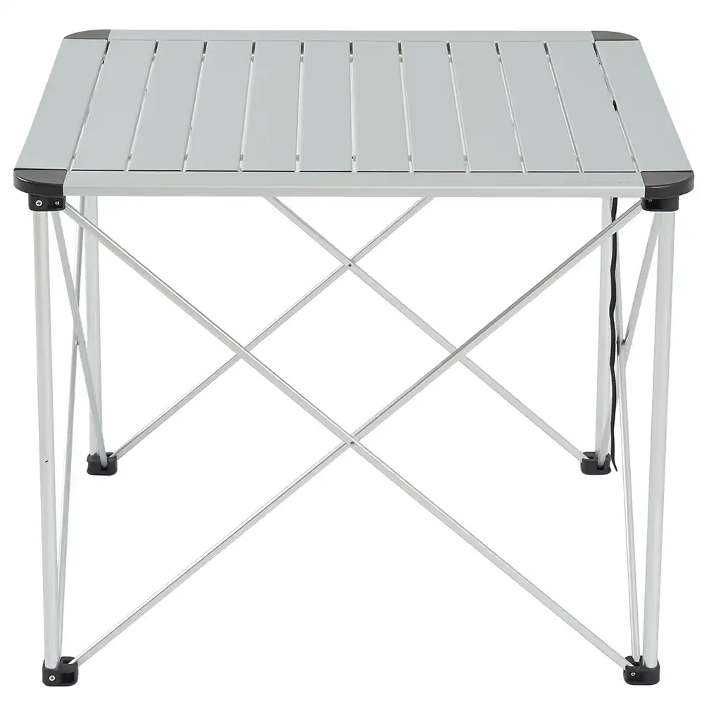 Faltbarer Camping-Sessel mit Quadratischer Aluminium-Klapptisch für Camping BLACKDEER Bundle