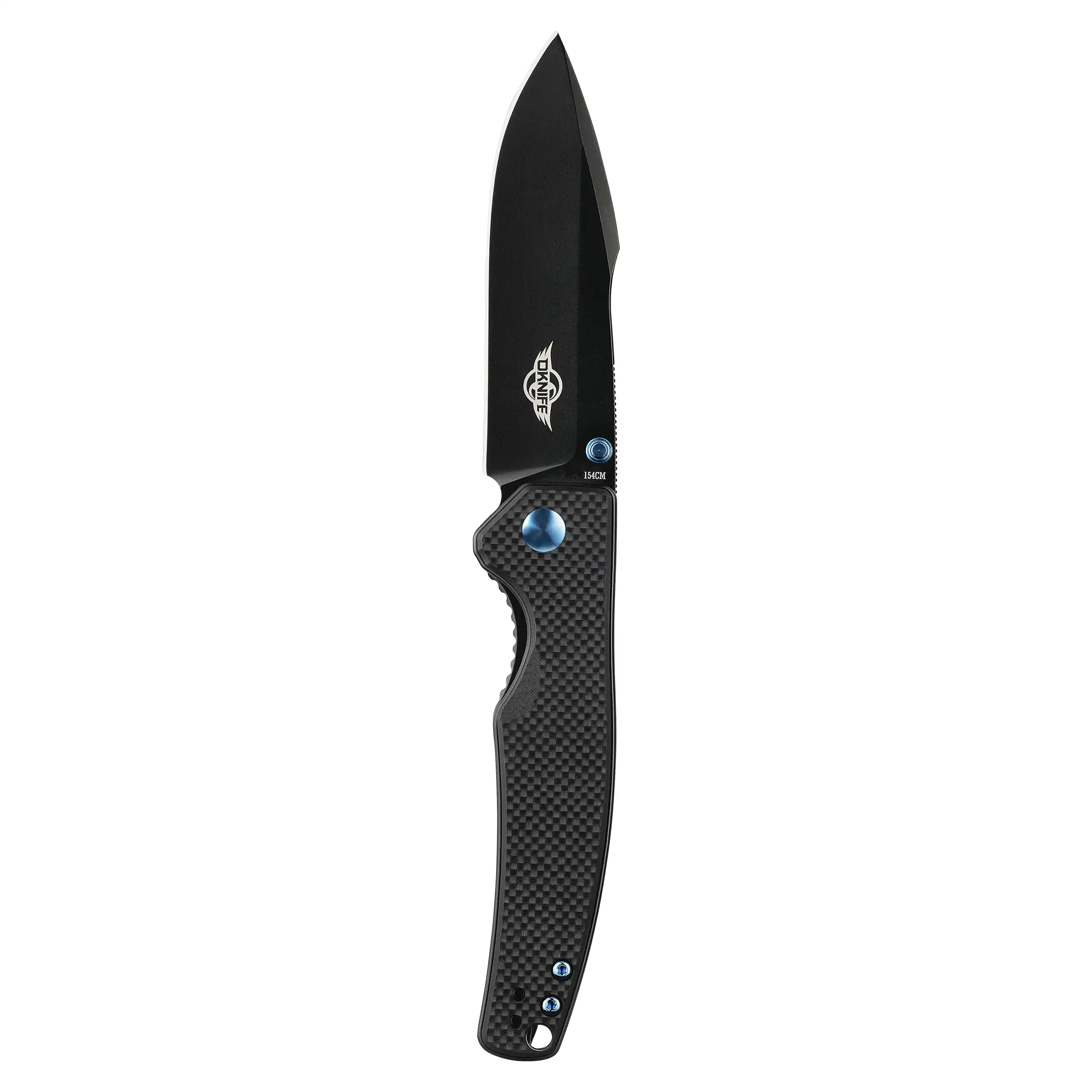 Beagle G10 Einhand-Taschenmesser mit Pocketclip (85mm Klingenlänge) Oknife