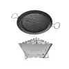 FIRE-MAPLE Grillpfanne mit Camping-Holzkocher