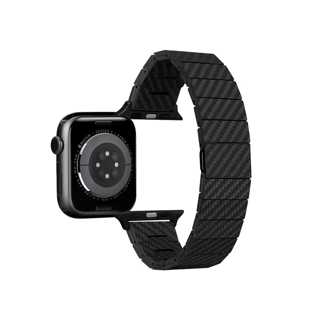 PITAKA Karbonfaserarmband für Apple Watch