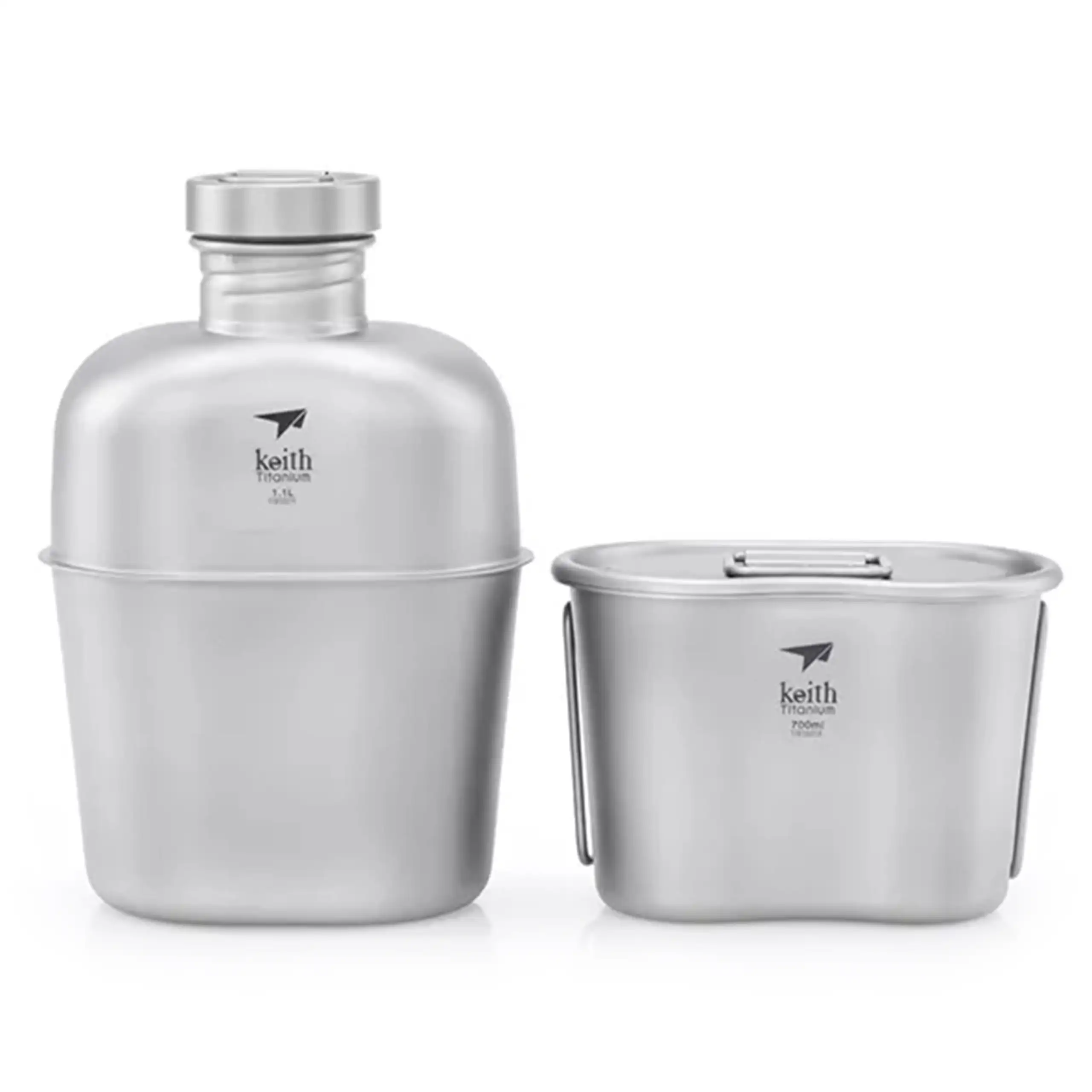 Titanium Canteen Mess Kit Ti3060 Keith