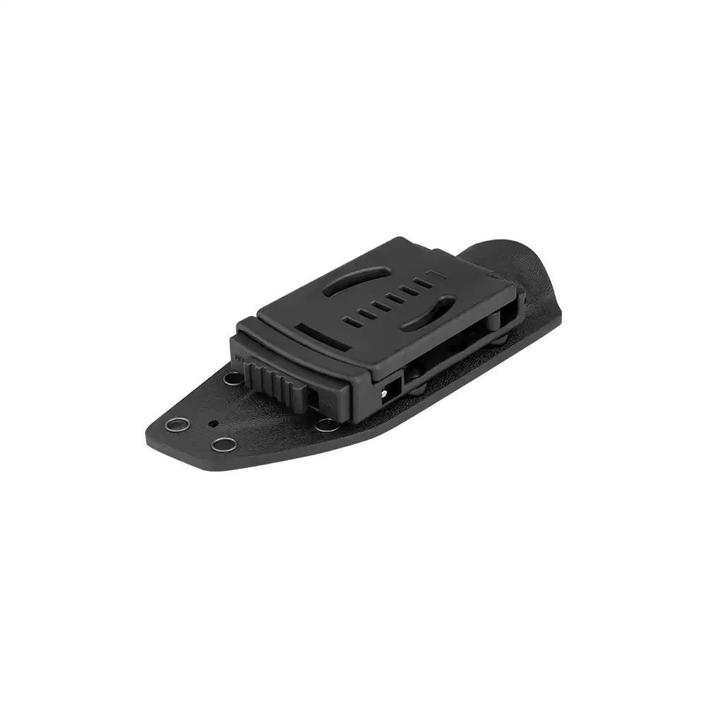 OKNIFE Fortitude feststehendes Messer mit Cerakote-Klinge und Scheide mit Clip für Survival 