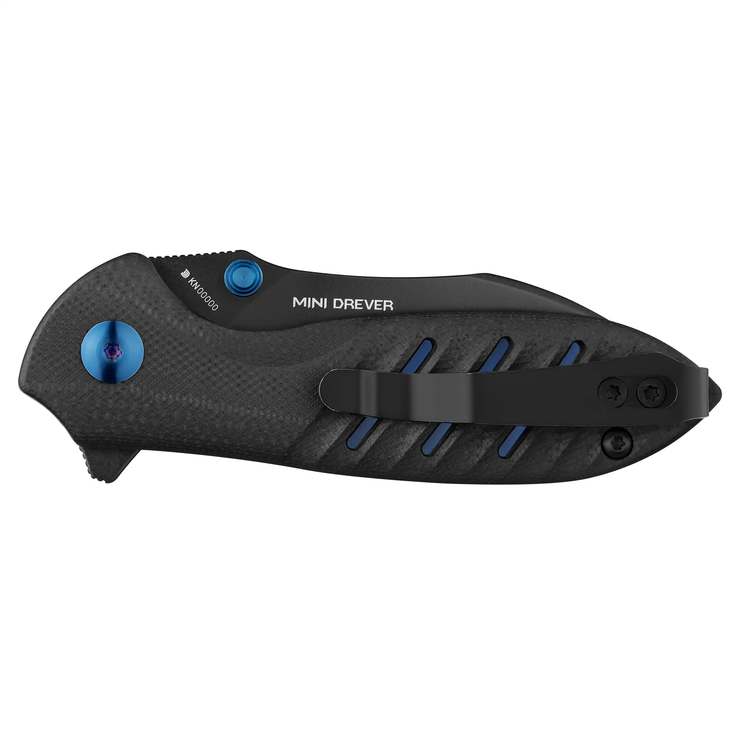 Mini Drever Einhand-Taschenmesser mit Pocketclip (63,5 mm Klingenlänge) Oknife