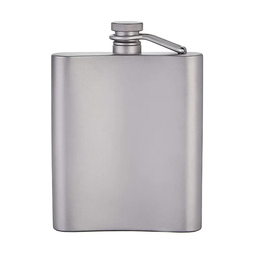 FIRE-MAPLE Bacchus Titanflachmann mit integrierten Schraubverschluss (200ml)