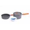 FMS-300T Mini-Gaskocher mit Titan-Topfauflage und Feast 1 Camping-Kochgeschirr Set Firemaple