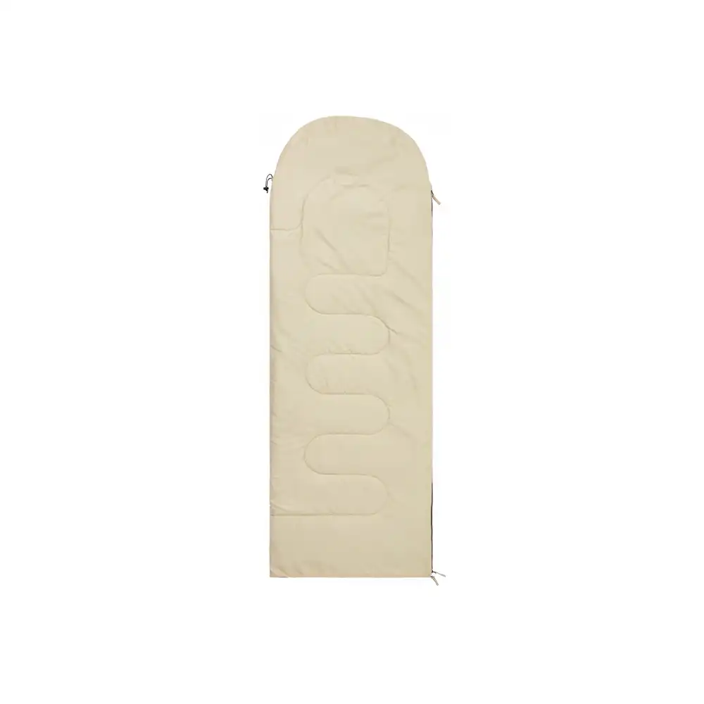 Cotton Deckenschlafsack mit Kapuze für Erwachsene BLACKDEER