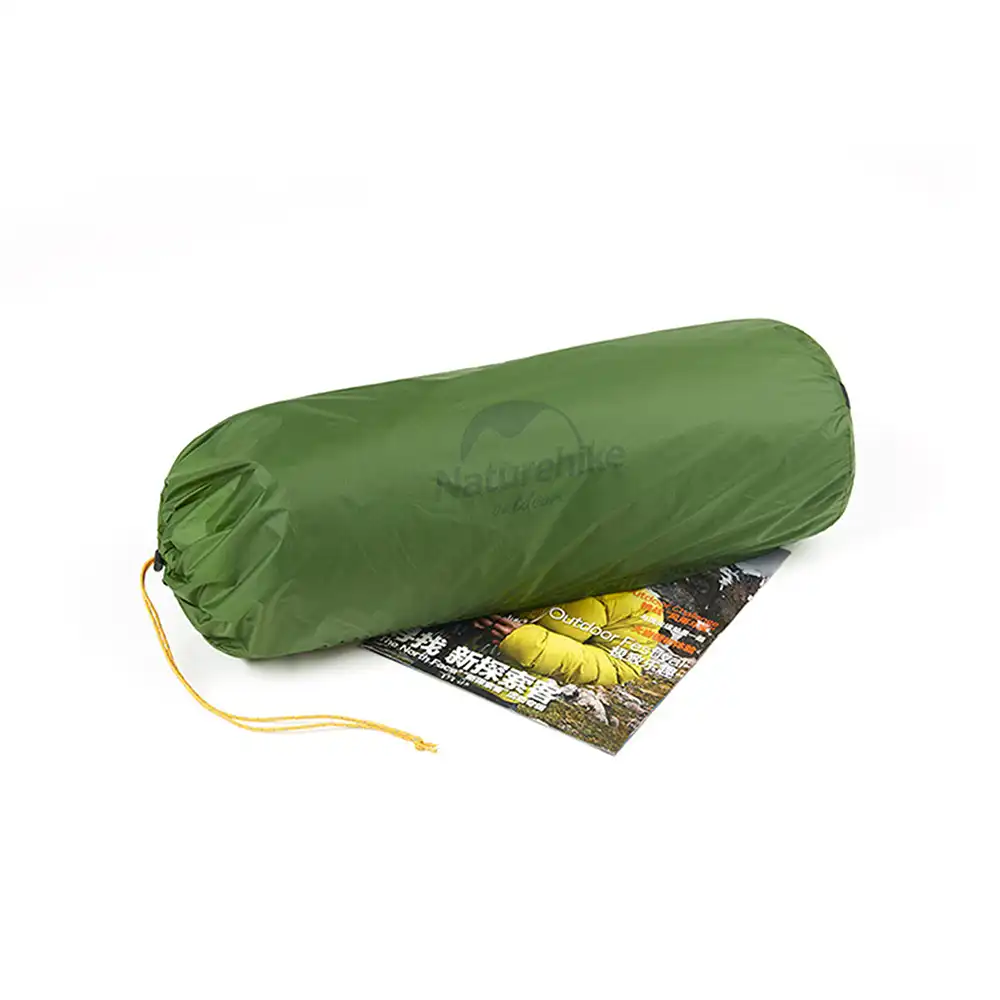 Opalus Tunnel 3-Personen-Tunnelzelt und CW400 ultraleichter Gänsedaunen-Mumienschlafsack Naturehike