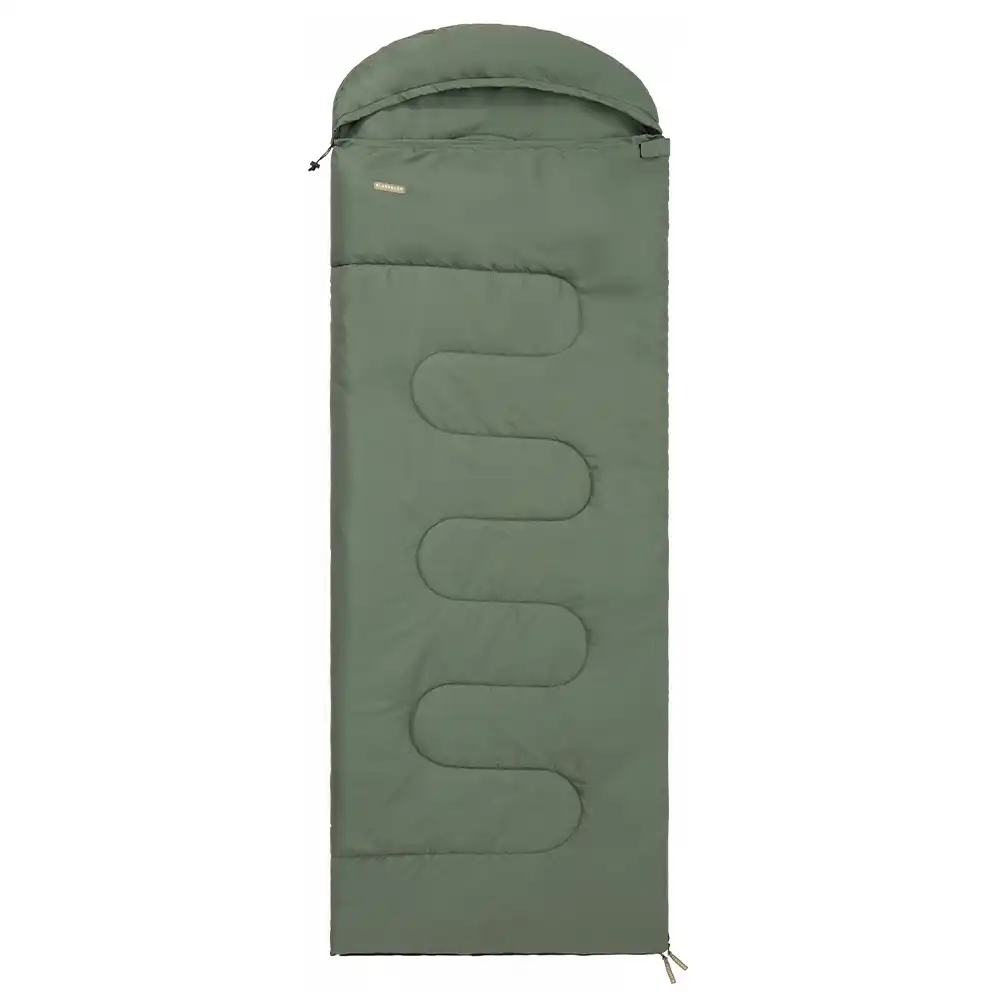 Archeos 3-4 Personen-Zelt und Cotton Deckenschlafsack BLACKDEER mit Obulb MC Bundle