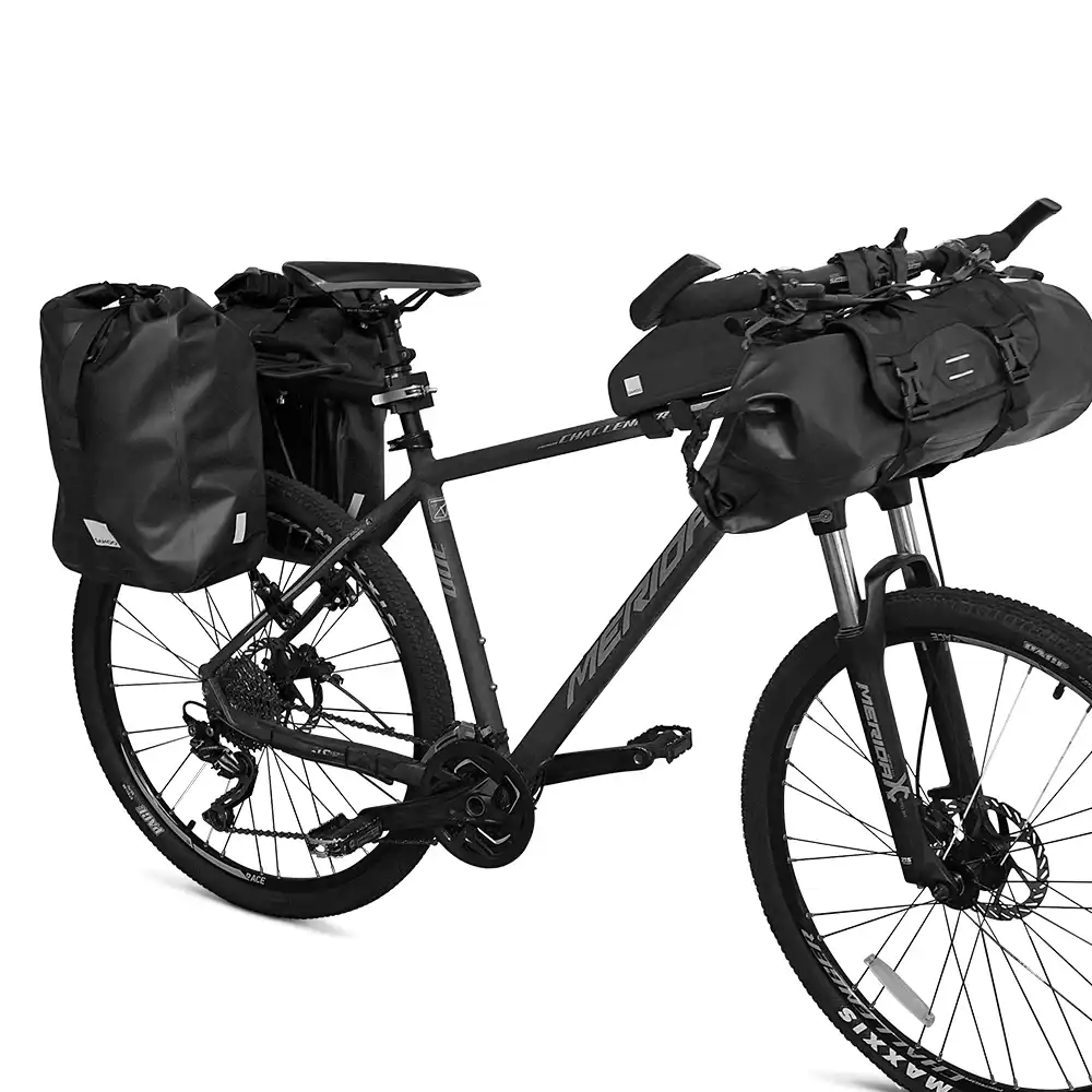 Fahrradtaschen Set für kurze Radtouren