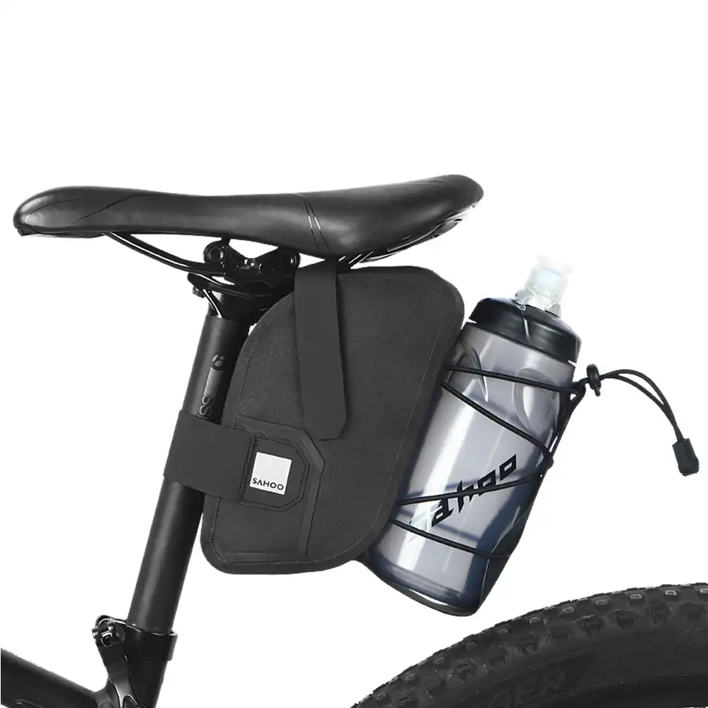 Fahrradsatteltasche mit Flaschenhalter Sahoo