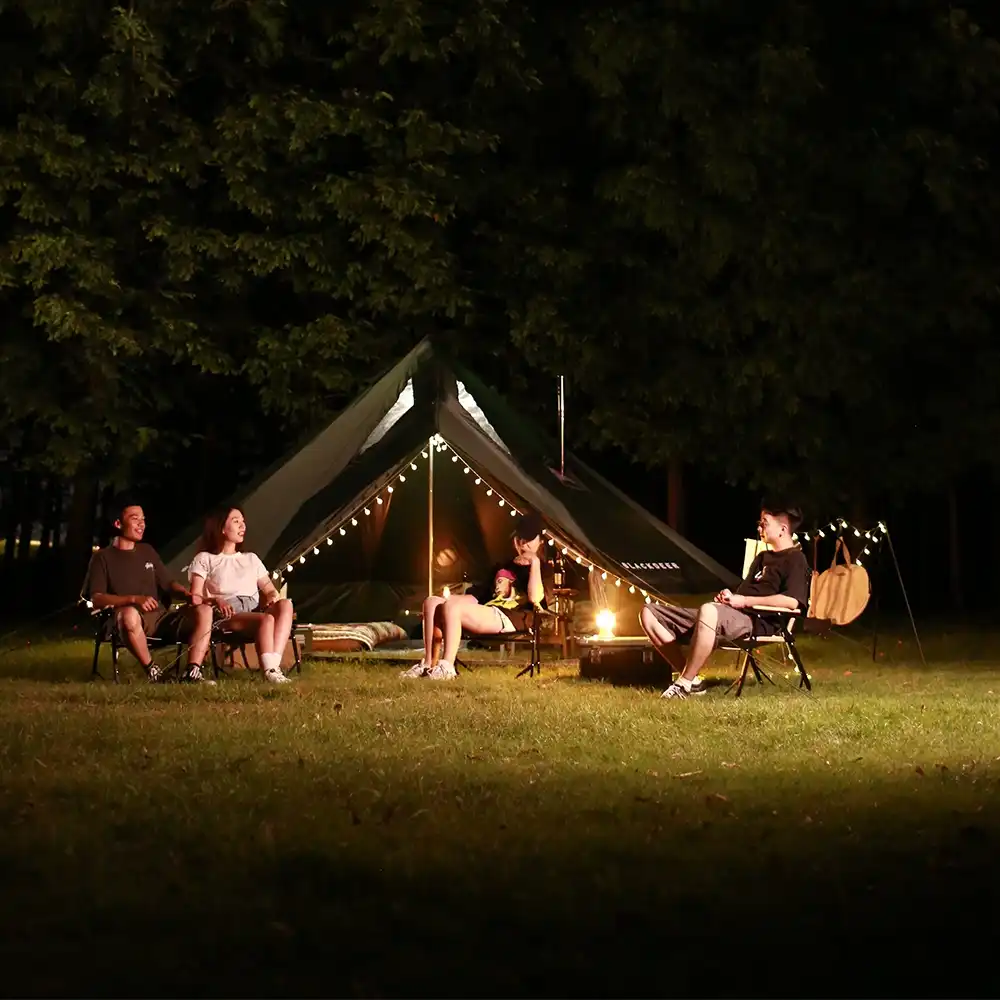 Wasserdichte Party-Jurte / Zelt für 8-10 Personen BLACKDEER