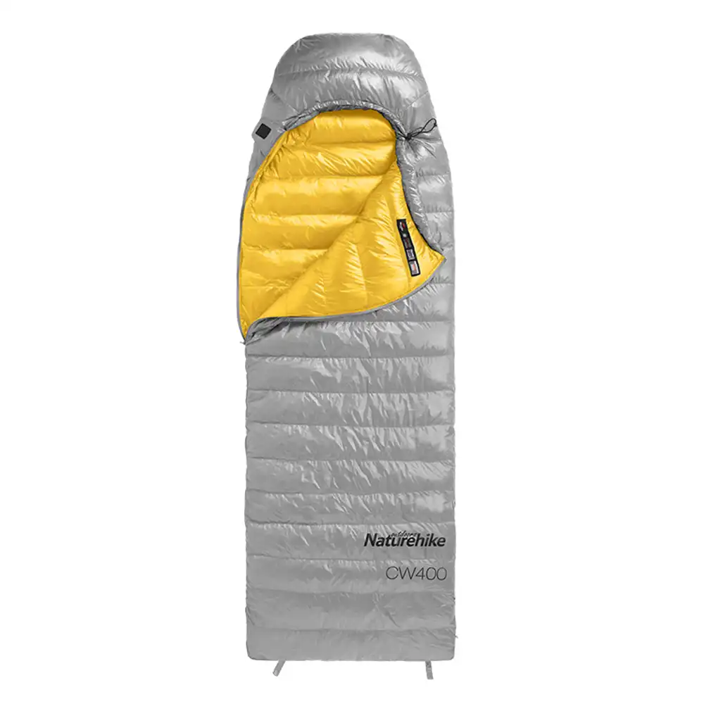 Cloud UP leichtes 2 Personen Wanderzelt CW400 Gänsedaunen-Mumienschlafsack Naturehike Bundle
