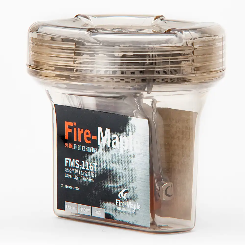 FIRE-MAPLE FMS-116T Outdoor-Gaskocher aus Titan