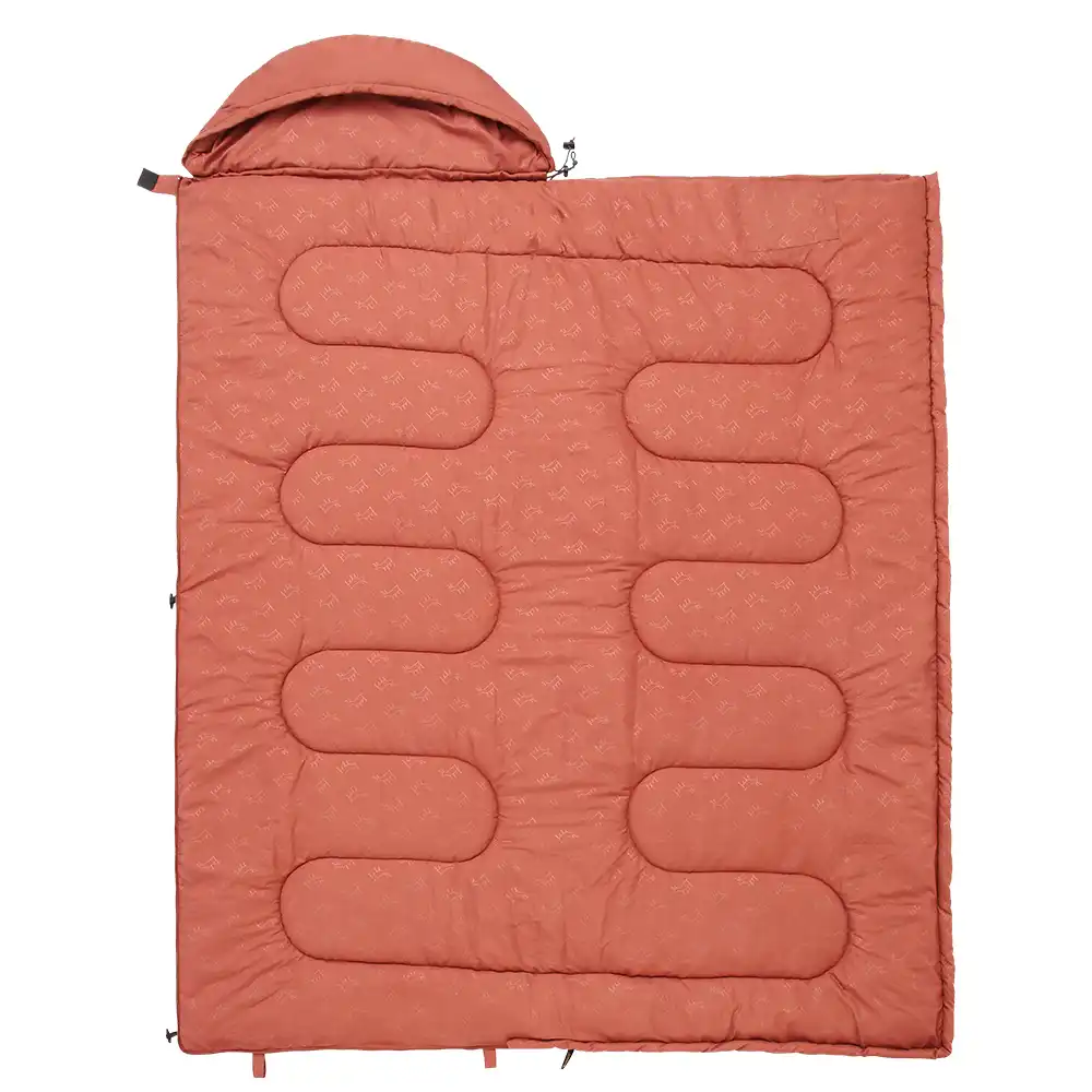 BLACKDEER Dreamland Deckenschlafsack mit Kapuze für Erwachsene