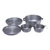 Gourmet Kochgeschirr Set für Outdoor & Picknick (5-tlg.) und FMC-20P Camping-Topfgreifer Fire-Maple