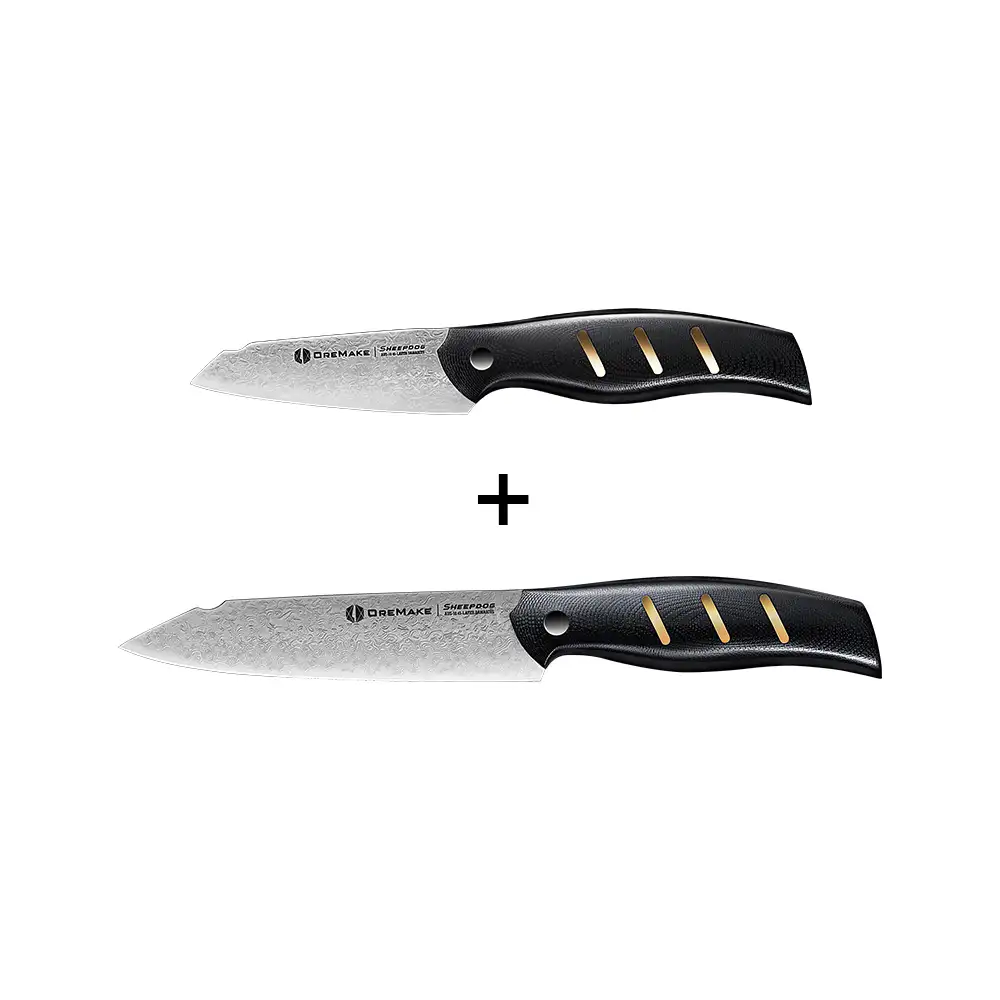 Sheepdog 5" Allzweckmesser und 3.5" Schälmesser OreMake Bundle