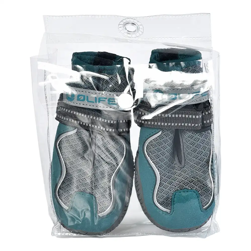 OLIFE Pawtour atmungsaktive Hundestiefel (4er Pack) Einheitsgröße