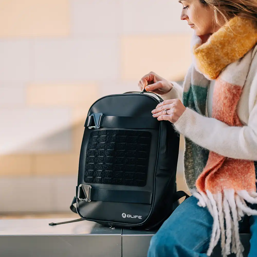 OLIFE Drytrip 20L Pendlerrucksack mit MOLLE Schlaufenfeldern