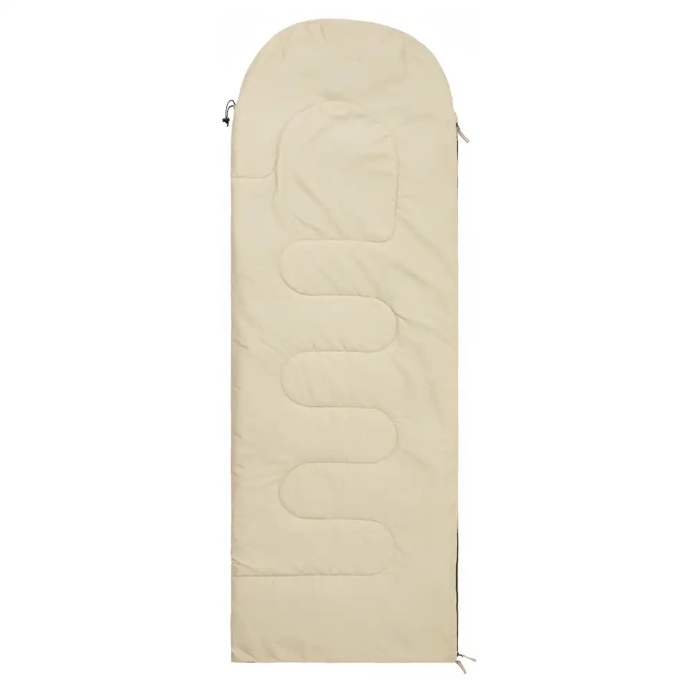 Cotton Deckenschlafsack mit Kapuze für Erwachsene BLACKDEER