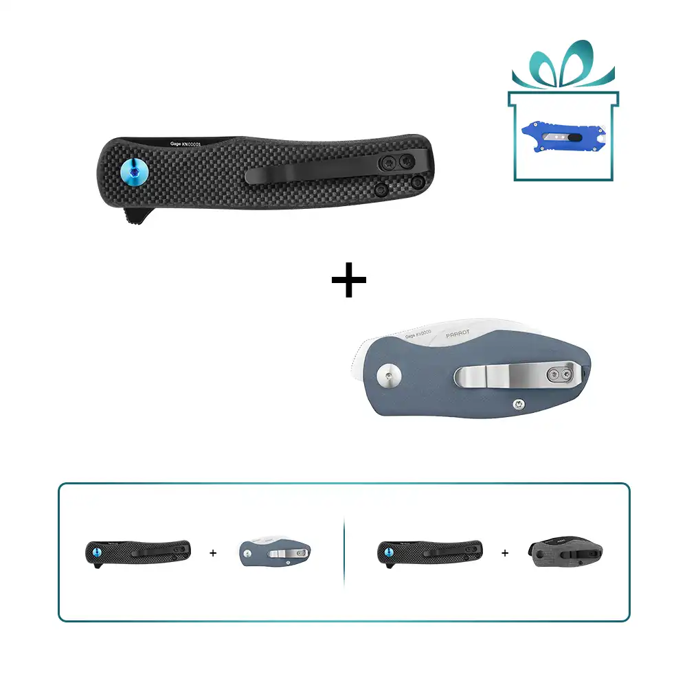 Mini Chital Taschenmesser Bundle mit Geschenk 