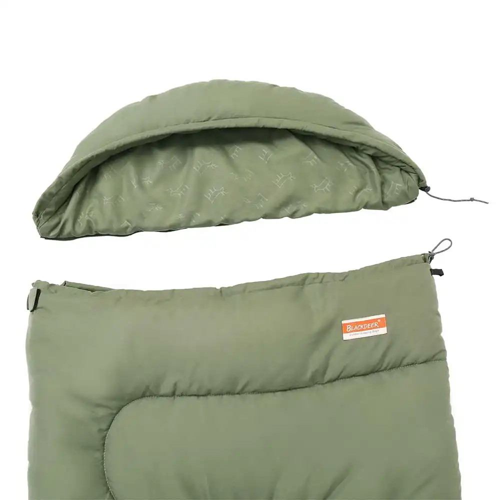 BLACKDEER Dreamland Deckenschlafsack mit Kapuze für Erwachsene