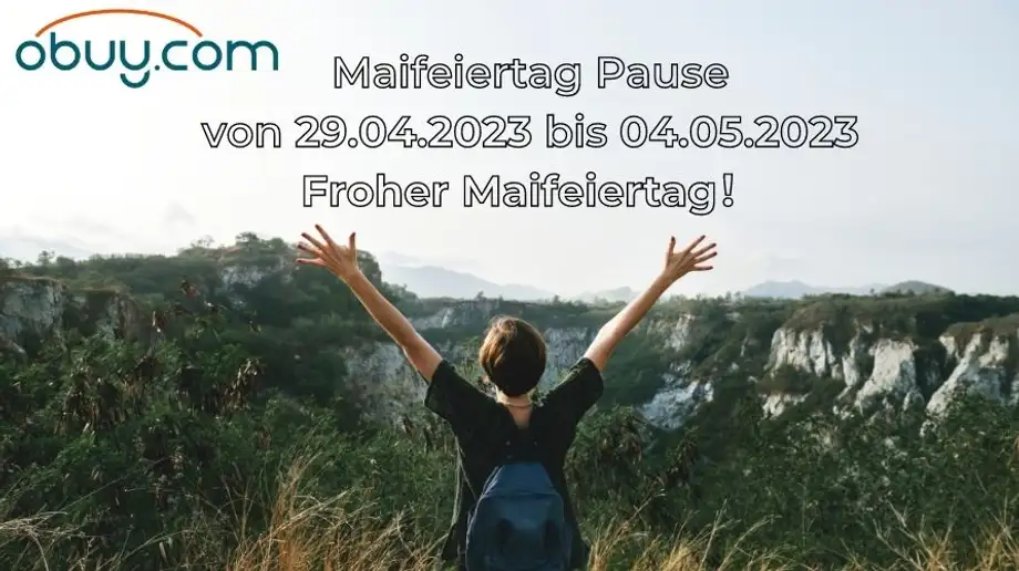 Betriebsurlaub vom 29. April bis 3. Mai